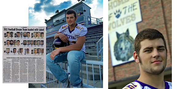 CUSTOM PHOTO BOOK INCLUDING PORTRAITS FOR HIGH SCHOOL SENIORS