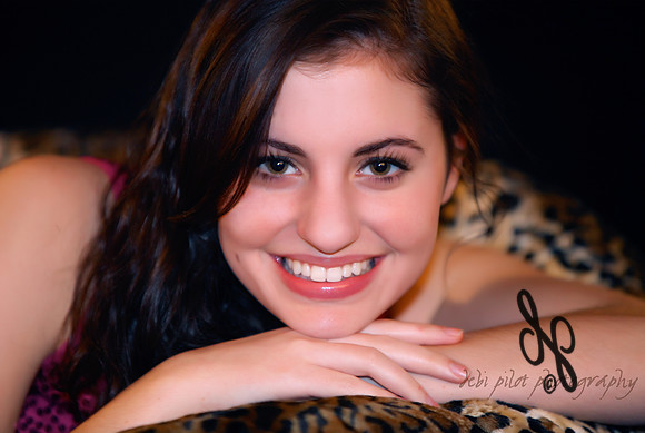 high school senior girl